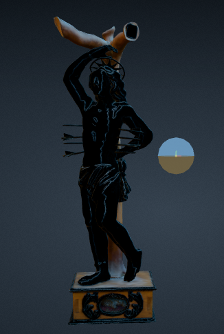 statue without shadows 